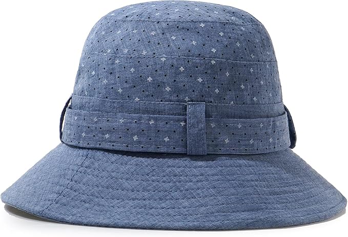 Glamorstar Cloche Hats for Women Vintage Bowler Hat Floral Fedora Bucket Hats