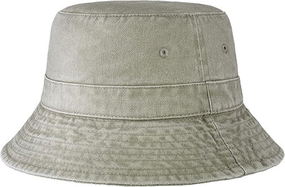 Hot Summer Bucket Hat - Trendy Cotton Sun Hat for Beach, Golf, Fishing - Fun Outdoor Vacation Boonie for Men and Women