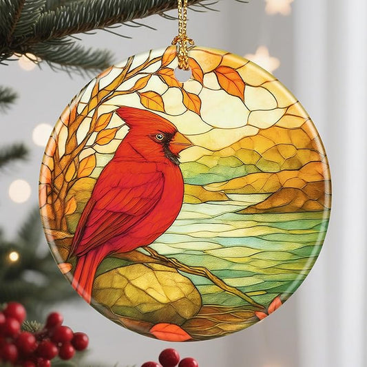 Christmas Ornaments, Cardinal Ornament, Christmas Tree Decorations, Holiday Decorations, Holiday Ornaments, Cardinal Gifts, Bird Lovers Gift, Holiday Party Gifts, and Xmas Gift Ideas