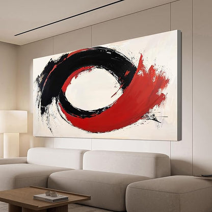 Canvas Wall Art Decor Black and White Wall Art Prints Abstract Canvas Art Wall Decor Modern Abstract Wall Art Decorations Wall Art Pictures for Living Room Artwork for Walls Home Office Decor 20"X40"