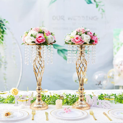 Flower Centerpieces for Wedding Tables: Wedding Table Decorations Pink & White Flower Balls Centerpieces for Engagement Cerebration Party Center Pieces 2 Packs