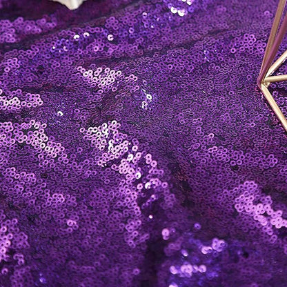Purple Sequin Backdrop 10FTx10FT 1 Panel Sparkle Curtain Glitter Metal Background Drape for Weddings Showers Parties Photography Halloween