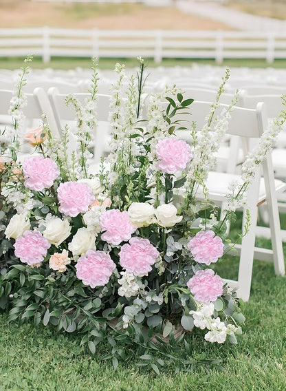 Pink Carnations Artificial Flowers 15PCS Carnations Flowers Silk Flowers 21.25in Fake Flowers for Wedding Home Table Centerpieces Floral Arrangements(Light Pink)