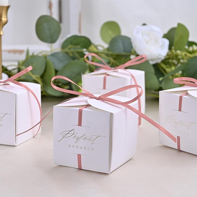 Double Face Dusty Rose Satin Thin Ribbon 1/8 inch X 50 Yards Polyester Dusty Rose Ribbon for Gift Wrapping Very Suitable for Weddings Party Hair Bow Invitation Decorations and More