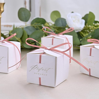 Double Face Dusty Rose Satin Thin Ribbon 1/8 inch X 50 Yards Polyester Dusty Rose Ribbon for Gift Wrapping Very Suitable for Weddings Party Hair Bow Invitation Decorations and More
