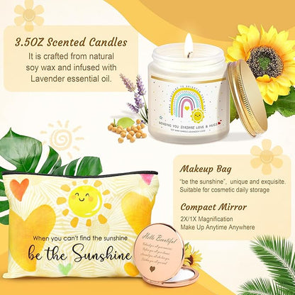 Get Well Care Package for Women, Birthday Gifts for Women, Feel Better Soon Basket, Sympathy and Thinking of You Gifts After Surgery Recovery