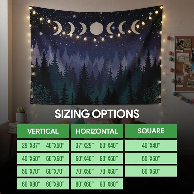 Custom Tapestry by BCB Print | Personalized Wall Hanging Decor for Home & Events | Add Your Image, Text, or Logo | HD Printed Fabric Banner | Express Dispatch & Ship | Made in USA