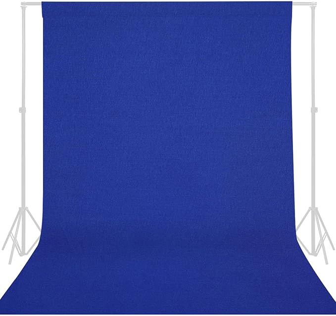 GFCC RoyalBlue Backdrop - 5FTX7FT RoyalBlue Photo Backdrop for Photoshoot Background for Photography Screen Video Recording Picture Background