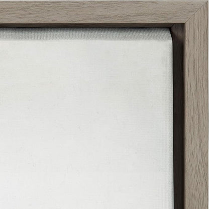Kate and Laurel Sylvie Succulent 5 Framed Canvas by F2 Images, 23x33 Gray