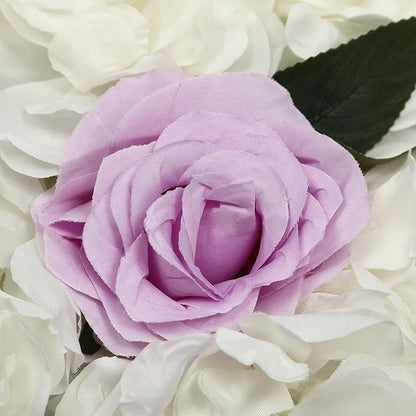 Gdrasuya10 12PCS Artificial Flower Wall Panel Wedding Backdrop Event Party Photography Flower Wall Background Realistic Flower Wall Backdrop Faux Floral Wall Decor