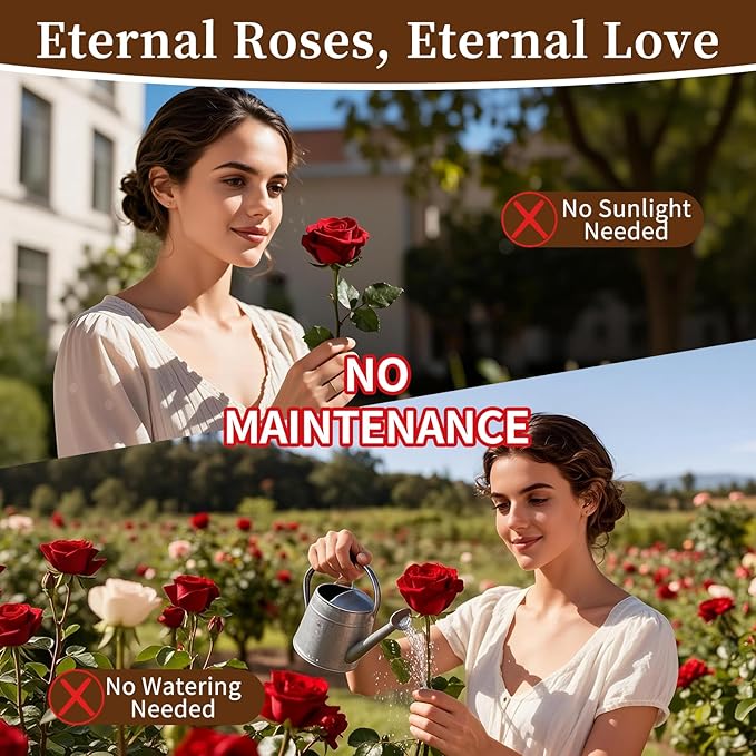SEEROSE Preserved Rose with Unicorn in Glass Dome, Eternal Real Rose Romantic Gift for Her, Women, Mom, Wife, Girlfriend, Valentine’s Day, Mother’s Day, Christmas, Birthday (Lucky Unicorn, Red)