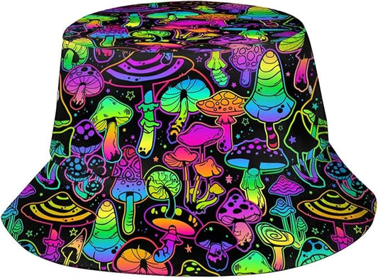 Bucket Hat for Women Men Funny Halloween Hats Packable Outdoor Fisherman Hats Caps Unisex