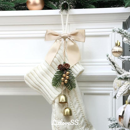 Champagne Satin Ribbon Twist Tie Bows 5 Inch Pre-Tied Champagne Gold Gift Bows for Crafts, Treat Bags, Party Favors, Wedding, Baby Shower, Candy Apple, Christmas Tree (36 Pack)