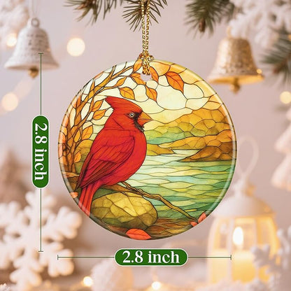 Christmas Ornaments, Cardinal Ornament, Christmas Tree Decorations, Holiday Decorations, Holiday Ornaments, Cardinal Gifts, Bird Lovers Gift, Holiday Party Gifts, and Xmas Gift Ideas