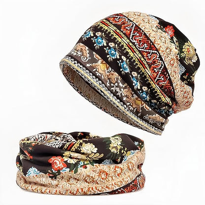 Women's Slouchy Beanie Hat Chemo Caps Cancer Headwear Hats Turban Baggy Sleeping Cap Boho Hats