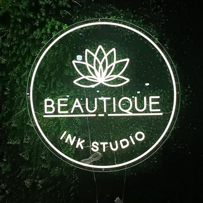 Custom Business Neon Sign，LED Neon lights Professional customized, Custom Neon Signs Personalized for Studio Office Storefront Logo Gym Restaurant Store Hotel Bar Salon Beauty Nail Shop Party Prom