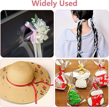 20 Colors Ribbon for Gift Wrapping, Flower Bouquet and Crafts - Versatile Wrapping Ribbon for All Occasions