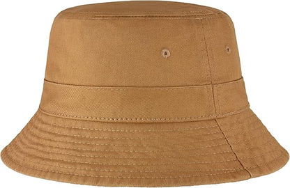 Hot Summer Bucket Hat - Trendy Cotton Sun Hat for Beach, Golf, Fishing - Fun Outdoor Vacation Boonie for Men and Women