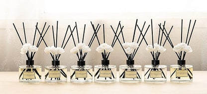 CULTURE & NATURE Reed Diffuser Set 6.7oz (200ml) Musky Sage Scented Diffuser with Sticks Home Fragrance Reed Diffuser for Bathroom Shelf Decor