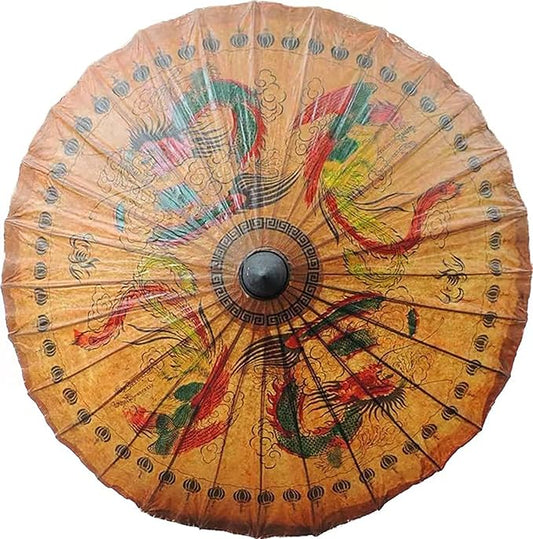 Chinese Japanese Handmade Parasol Umbrella,Asian Decoration DIY Art Dance Classical Umbrella for Wedding Parties Photography Costumes Cosplay