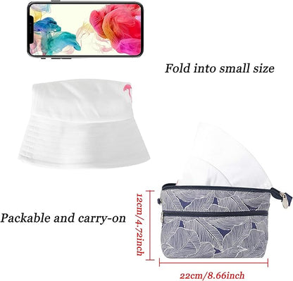 ZLYC Unisex Fashion Embroidered Bucket Hat Summer Fisherman Cap for Men Women
