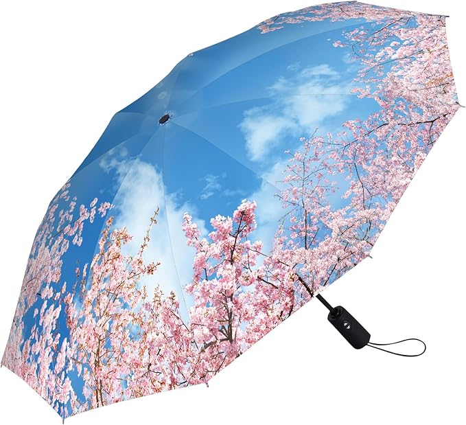 RainCaper Folding Travel Umbrellas