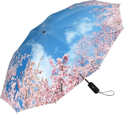RainCaper Folding Travel Umbrellas
