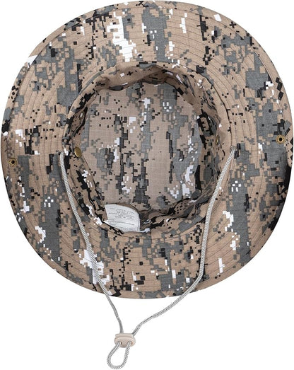 Sun Hats for Men Women Boonie Hat UPF 50+ Bucket Hat Wide Brim UV Protection Fishing Hiking Safari Outdoor Hats
