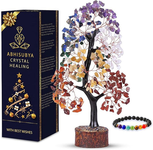 Chakra Crystal Tree, Gem Stones And Crystals, Spiritual Decor, Crystal Tree Of Life, Home Decor Gifts, Crystals Tree, Money Tree, Healing Crystal Gifts, Chakra Crystals, Crystals Gifts For Women