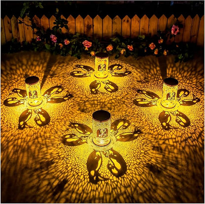 Christmas Gifts for Women Penguin Solar Lanterns Outdoor Waterproof Hanging Solar Lights Penguin Gifts for Women Men Metal Decorative LED Lanterns for Garden Decor,Yard,Patio,Lawn,Tabletop,Pathway
