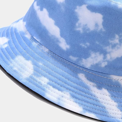 Mashiaoyi Unisex Print Double-Side-Wear Reversible Bucket Hat