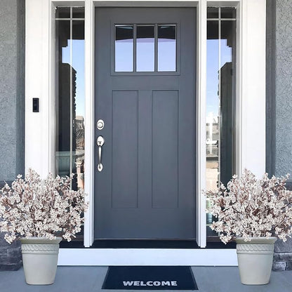 Babys Breath Artificial Flowers, 8 Bundles Real Touch Silvery Fake Flowers Silk Flowers Bulk for Vase Home Office Wedding Spring Christmas Indoor Outdoor Centerpiece Table Party Decorations