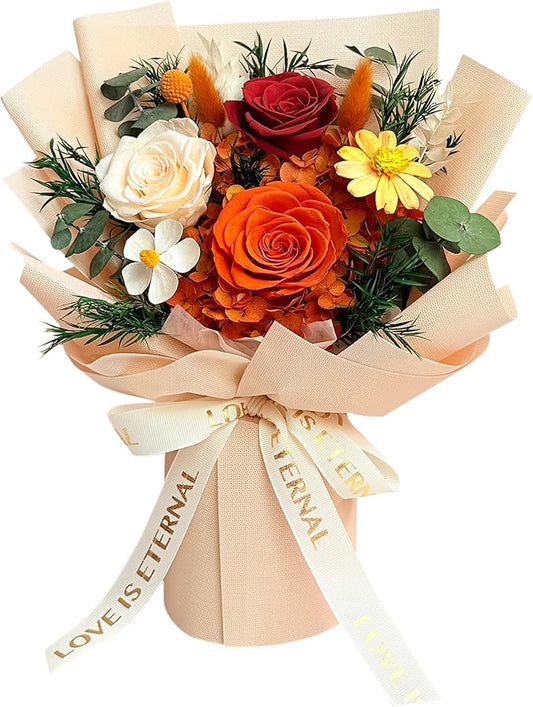 Vrioca Flowers for Delivery, Preserved Flowers Bouquets, Birthday Gifts for Women Mom