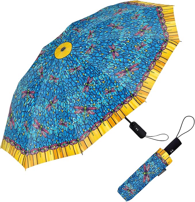 RainCaper Folding Travel Umbrellas