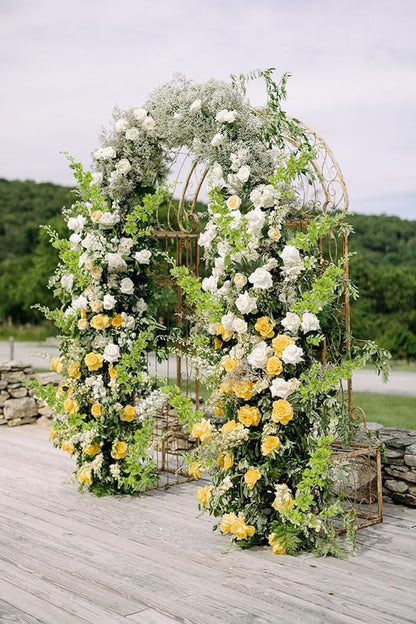 8PCS Long Stem Green Delphinium Artificial Flowers 33.5'' Fake Larkspur Flowers Faux Flower Stems for Tall Vase Home Wedding Garden Table Decor(Green)