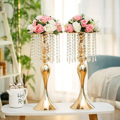 Flower Centerpieces for Wedding Tables: Wedding Table Decorations Pink & White Flower Balls Centerpieces for Engagement Cerebration Party Center Pieces 2 Packs