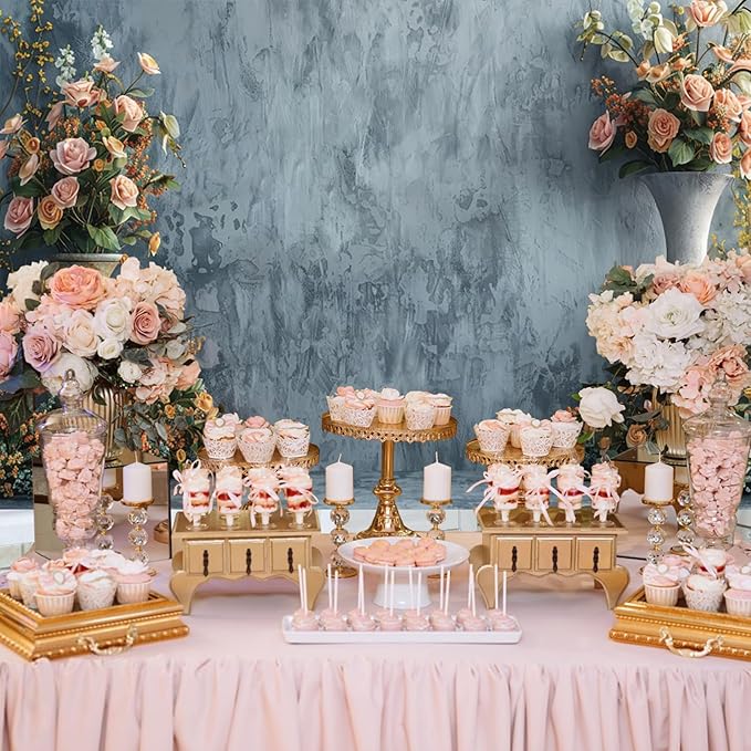 Baocicco 20x10ft Vinyl Retro Vase Wall Backdrop Photography Old Style Flowers Rose Vintage Medieval Weeding Ceremony Background Newborn Baby Shower Banner Supplies Girls Princess Birthday Background