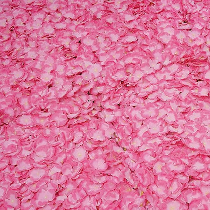 16"x 24" Artificial Flower Wall Panels,Flower Wall Mat Silk Flower Panels for Outdoor Garden Backyard Fence Fence Privacy Screen and Indoor Wall Decor(20Pcs Pink,Style 2)