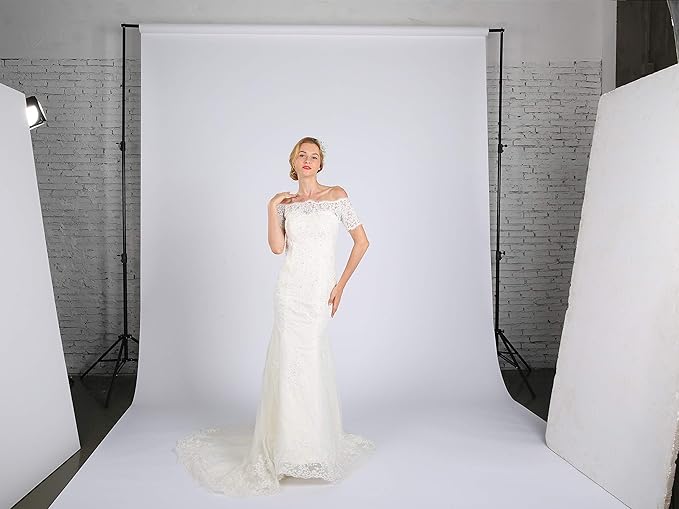 Huamei Seamless Photography Background Paper, Photo Backdrop Paper 8.9 x 36 Feet / 2.72 x 11 Meters 272129 (Thistle)