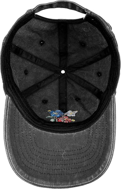 Sunshine Flower Trucker Hat Sun Baseball Cap for Women Snapback Adjustable Hats Gift