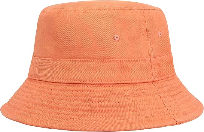 Hot Summer Bucket Hat - Trendy Cotton Sun Hat for Beach, Golf, Fishing - Fun Outdoor Vacation Boonie for Men and Women