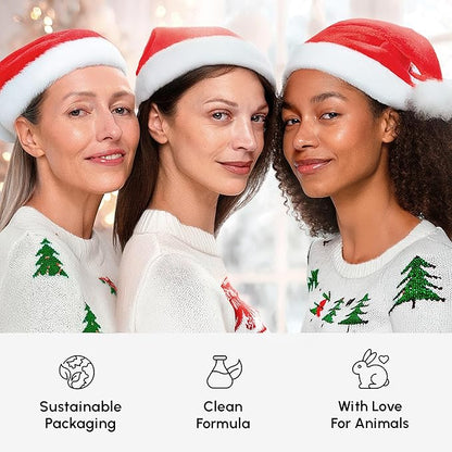 MAREE Holiday Skincare Gift Set — Under Eye Patches, Collagen Face Mask & Cute Pimple Patches for Face — Christmas Gifts & Stocking Stuffers for Women and Men — Top Christmas Gifts for Mom & Coworkers