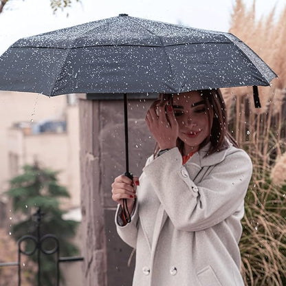 Mr. Pen- Windproof Travel Umbrella, Automatic Umbrellas for Rain, Compact