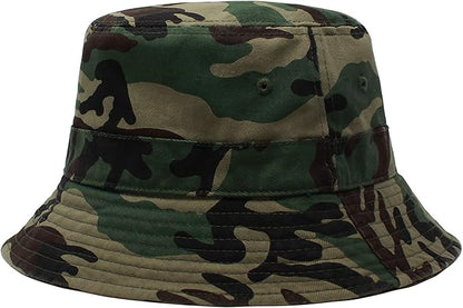 Hot Summer Bucket Hat - Trendy Cotton Sun Hat for Beach, Golf, Fishing - Fun Outdoor Vacation Boonie for Men and Women