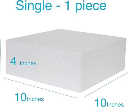 Silverlake 10x10x4 Craft Foam for Styrofoam Block Projects