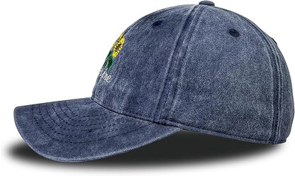 Sunshine Flower Trucker Hat Sun Baseball Cap for Women Snapback Adjustable Hats Gift