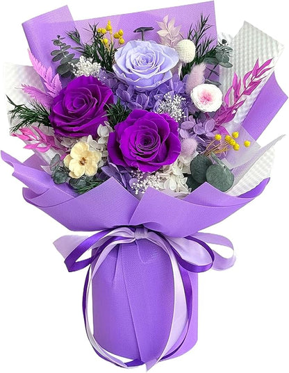 Vrioca Flowers for Delivery, Preserved Flowers Bouquets, Birthday Gifts for Women Mom