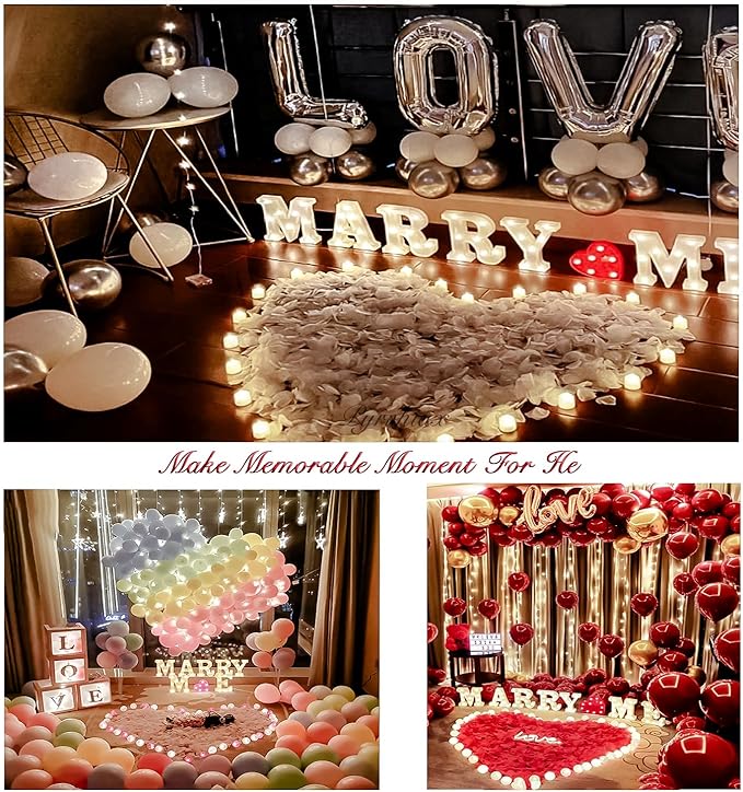 2000 Pcs Silk Red Rose Petals, Artificial Flower Petals for Romantic, Classic Style, Wedding, Proposal, Anniversary Decorations