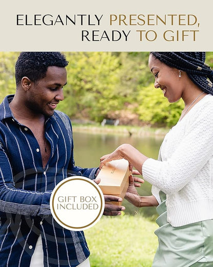 Forever Rose Hand-Dipped in 24K Gold, Diamond-Inspired April Birthstone with Sparkles, Real Rose in Luxury Gold Gift Box – Perfect Ready to Gift for April Birthday or Any Occasion