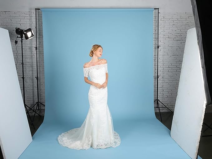 Huamei Seamless Photography Background Paper, Photo Backdrop Paper 8.9 x 36 Feet / 2.72 x 11 Meters 272154 (Stinger)